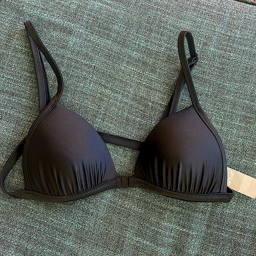 Aerie Perky Black Bikini Top